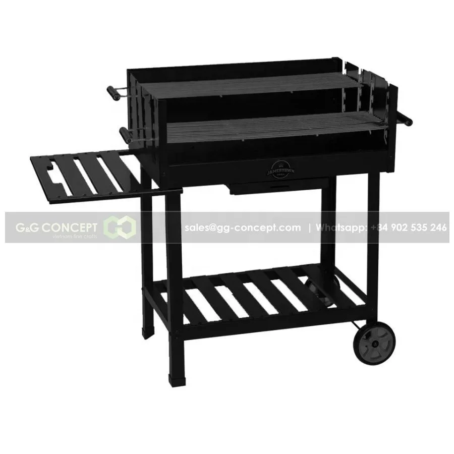 Grill Chef Charcoal Cart From Viet Nam Easy To Use, Convenient, Contributing To The Fun Every Outdoor Camping