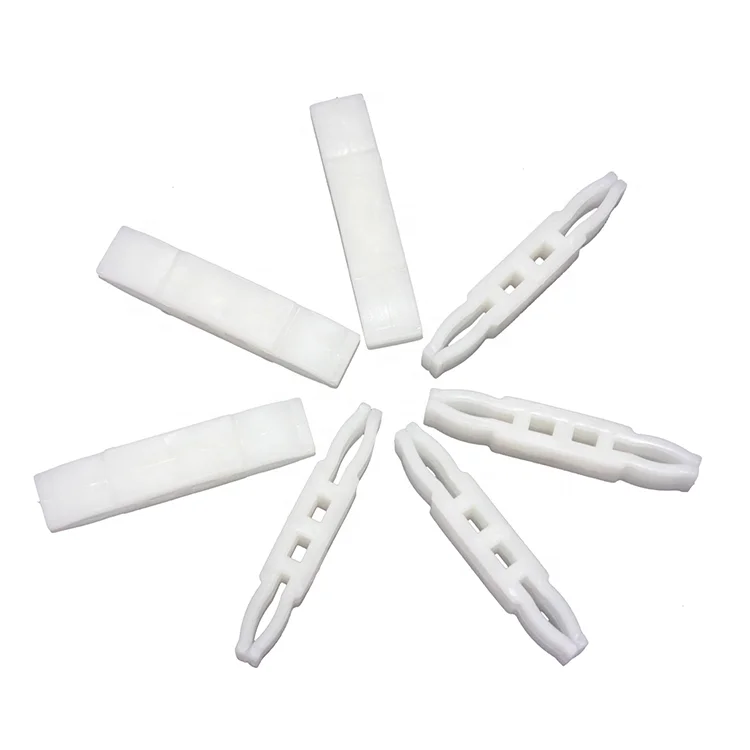 Elevator White Plastic Door Slider Door Guide Shoe For Elevator Parts
