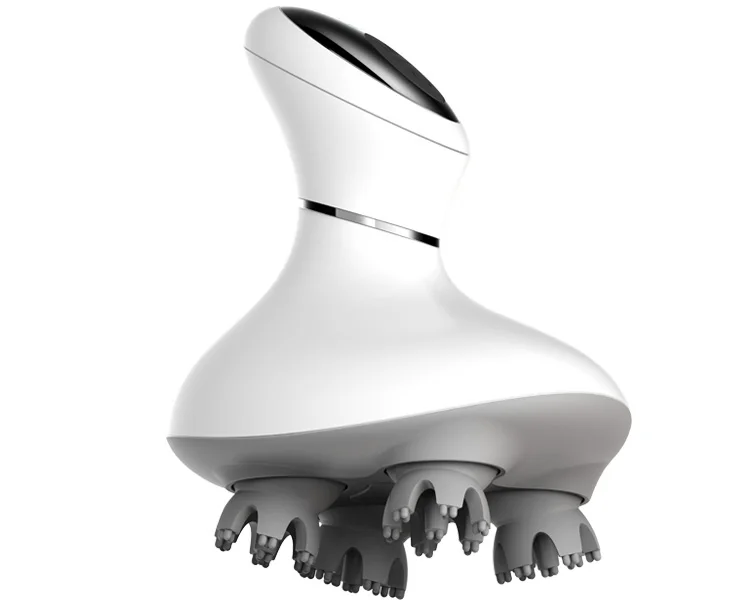 Anti Hair Loss Waterproof Smart Heads Massage Machine Hair Electric Vibrating Scalp Head Massager