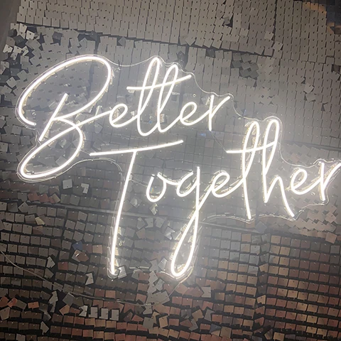 Rebow, дропшиппинг, акриловые неоновые вывески для ресниц, светодиодное освещение, неоновые вывески магазина для украшения вечеринки