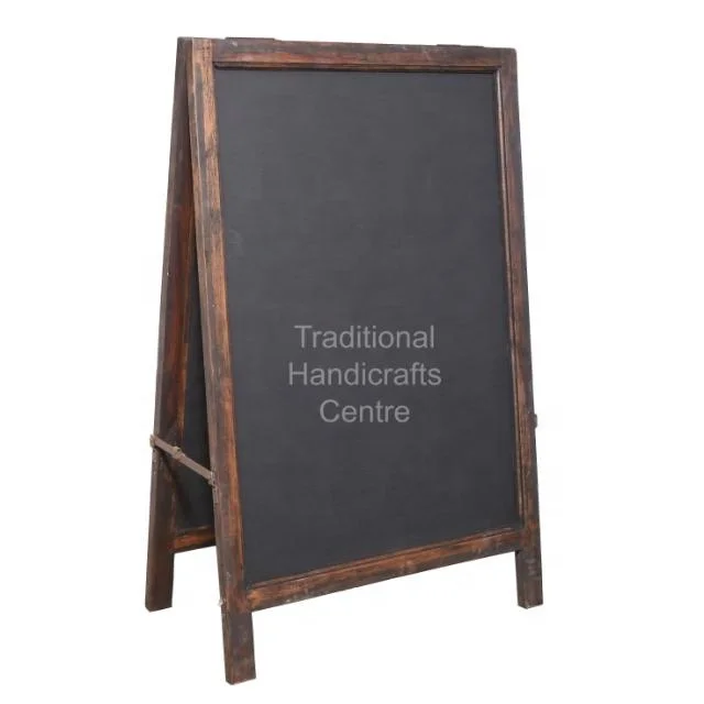 Blackboards Rustic Small Mini Size Double Sided A Frame Free Standing Chalkboard Sandwich Board Chalk Board