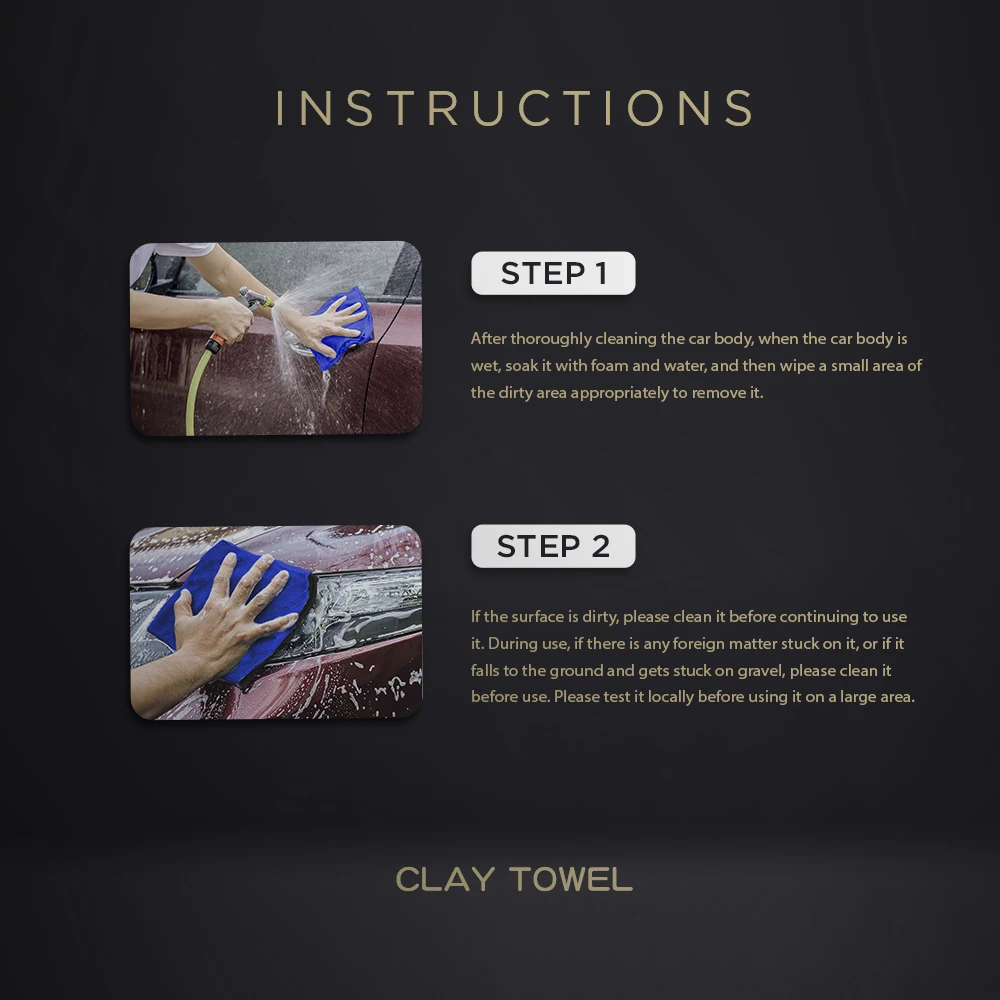 Detailing Magic Clay Towel for Car Auto Cleaning Magic Car Detailing Cleaning Auto Paint Maintenance