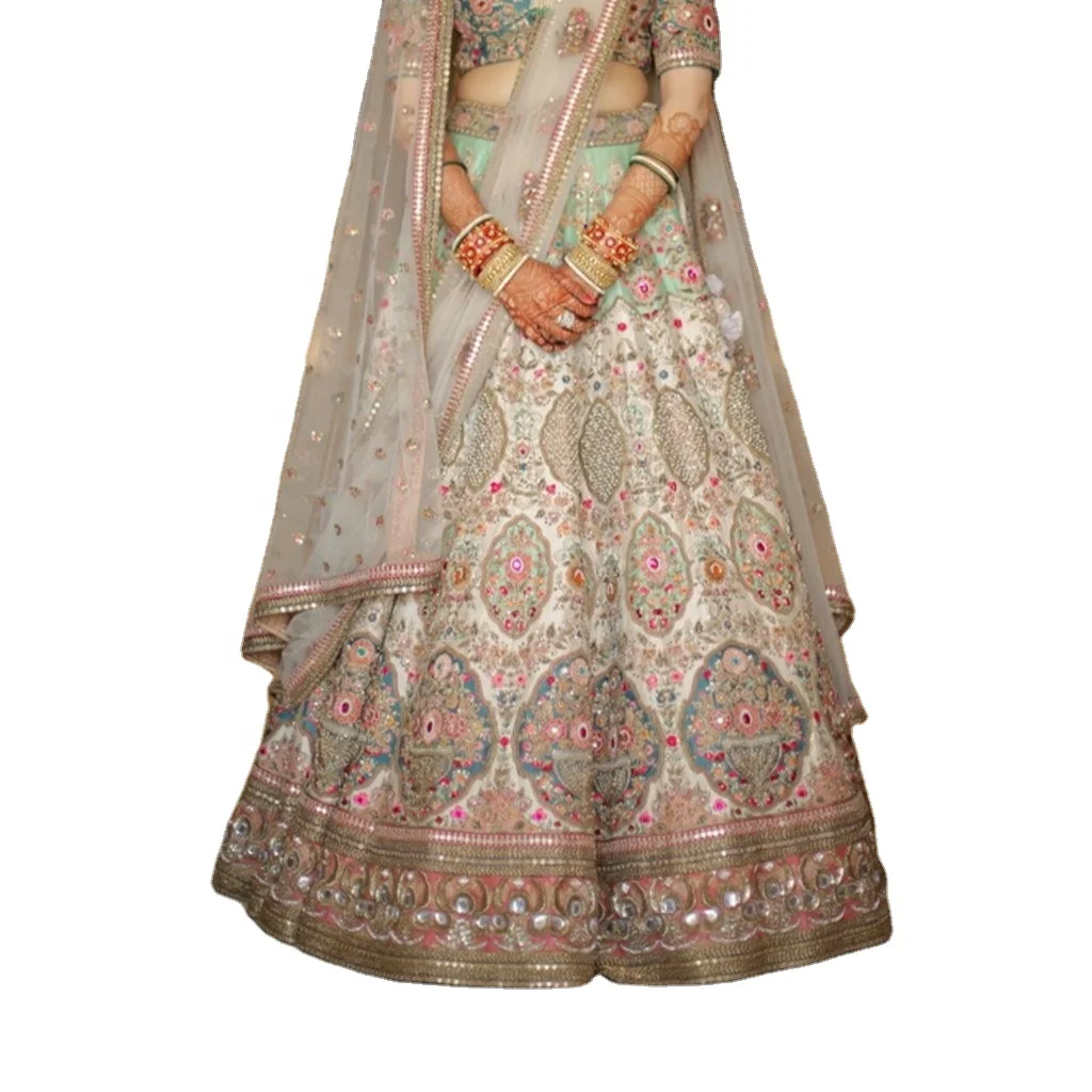 Designer Velvet lehenga work all over for women for wedding Dresses Bride online shopping surat,india