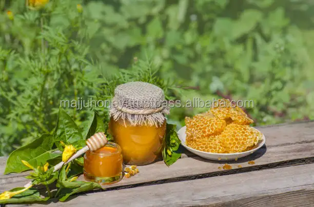 Pure Herbal Eucalyptus Honey for Its Soothing Effects - Natural Tested Honey - Nutrients Rich - Natural Sweetener