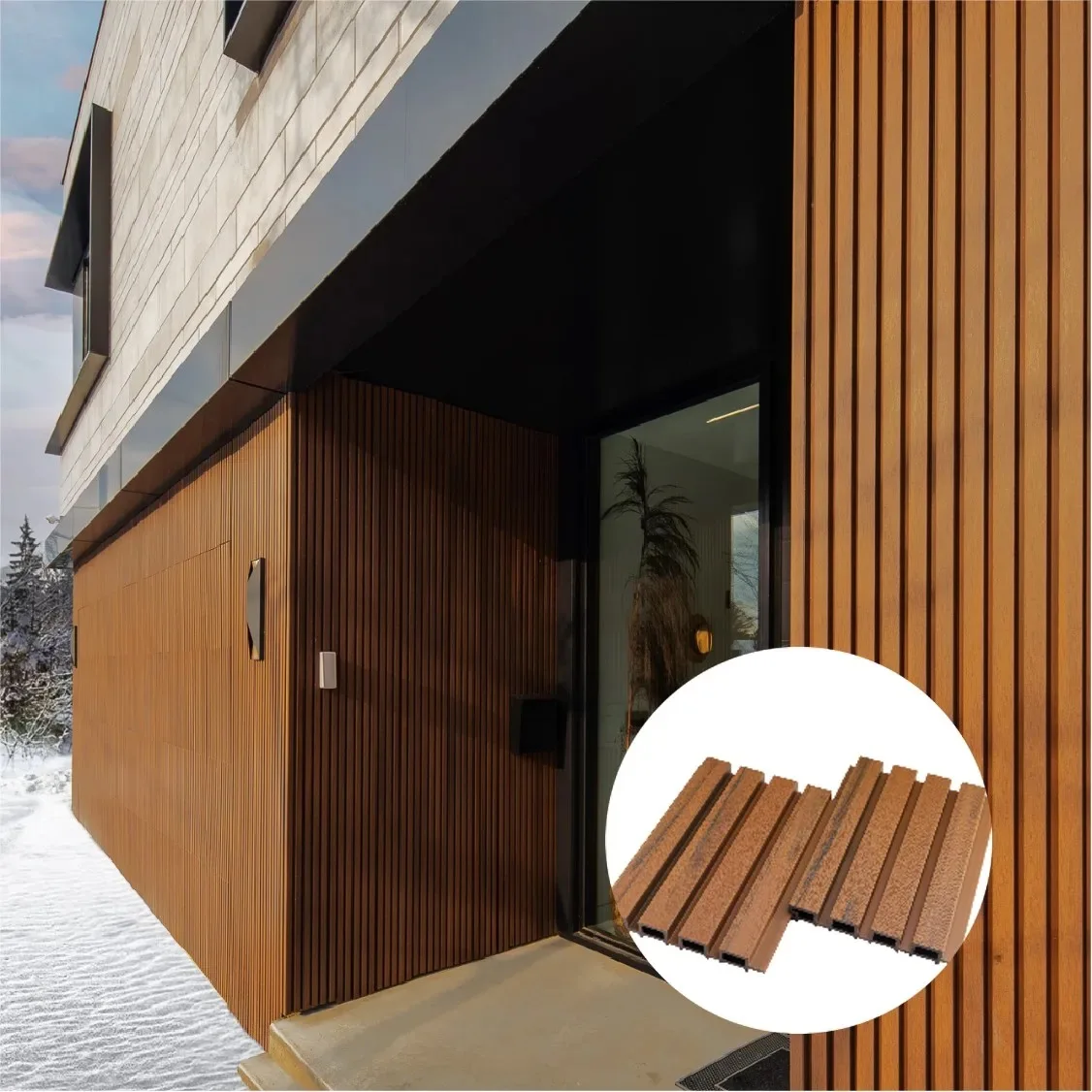 wpc insulated panel interior pvc slat wall panels boards ps outdoor cladding bamboo wood decor