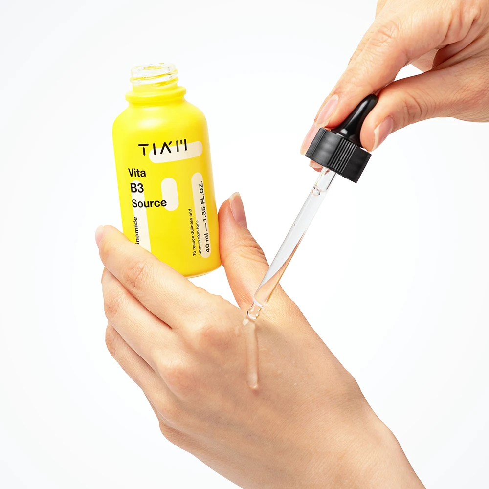 TIAM Vita B3 Source  Korean Skin Care Face Serum Moisturizing Niacinamide and Arbutin Vitamin B3 with Whitening Serum