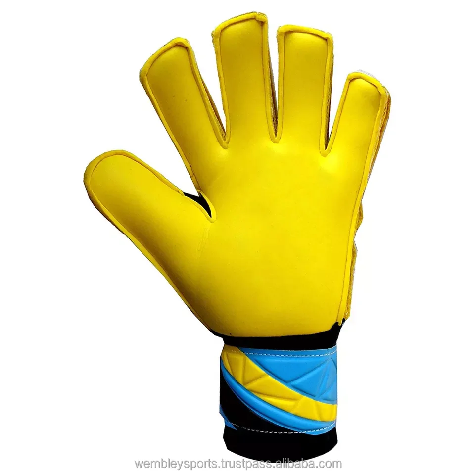Custom Professional Football Goalkeeper Gloves Junior Adult Sizes Latex Material Sport Soccer Goalie Keeper Gloves