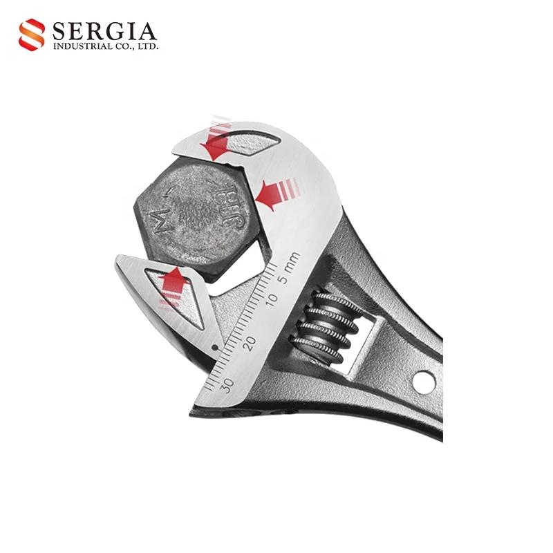 High Torque Industrial 15 Degree Angle Adjustable Wrench Spanner Special Head Protect Nut Corner