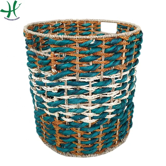 Summer Woven Storage Basket, Clothes Storage Basket for  storage & organization, natural material