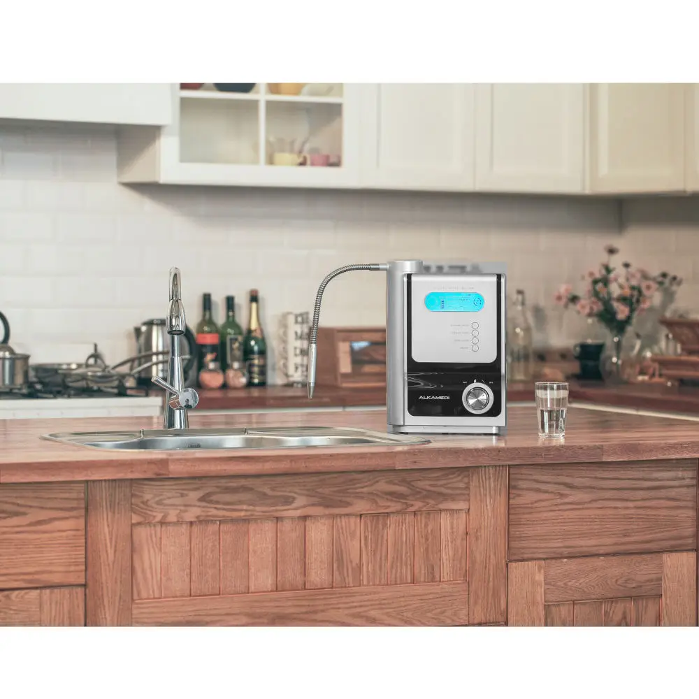 SCALE-FREE Alkaline Water Ionizer ALKAMEDI AMS 4100S hydrogen anti-oxidant water easy use easy maintenance made in Korea