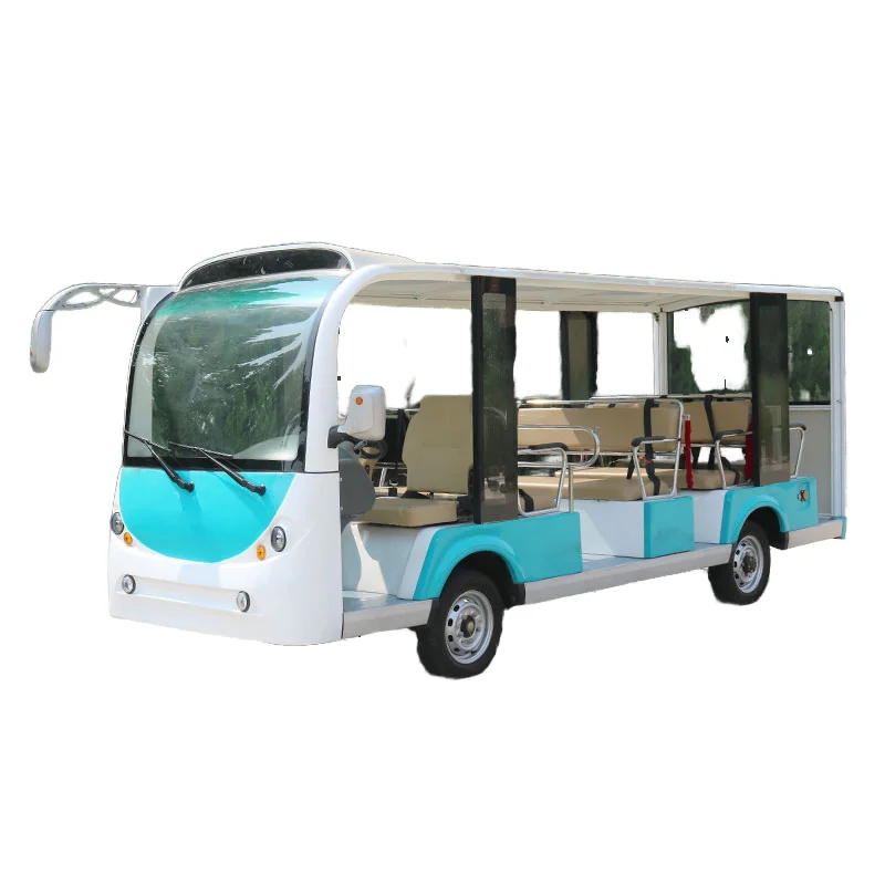 Electric Sightseeing Bus Green Option Eco-Friendly Electric Passenger Golf Cart for Tourism Sightseeing Bus Use