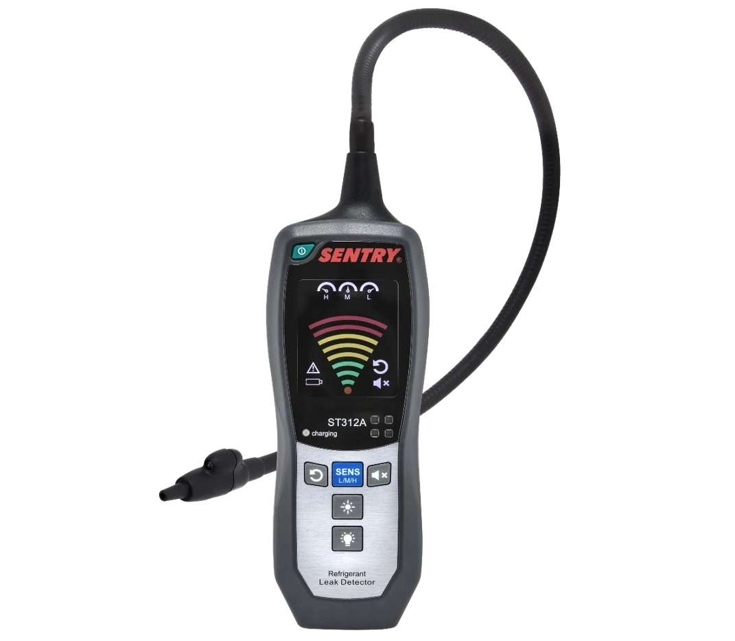 Refrigerant Leak Detector with color LCD Display