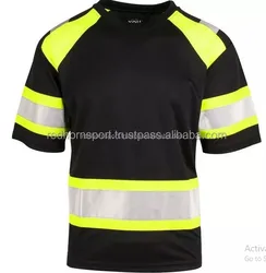 Long Sleeve Hi Vis Reflective Road Safety T Shirt Men Yellow Polo Cheap Orange Strap Logo Glory Color Tape Feature Navy Material