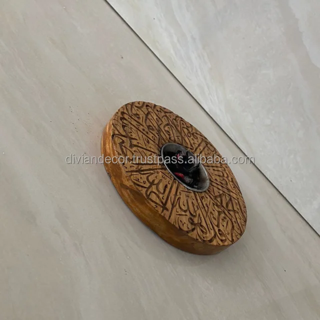 Middle East Incense Burners Simple MDF Wood Bakhoor For Ramadan Eid Premium Quality Mubkhar Gifts Manufacturers From India