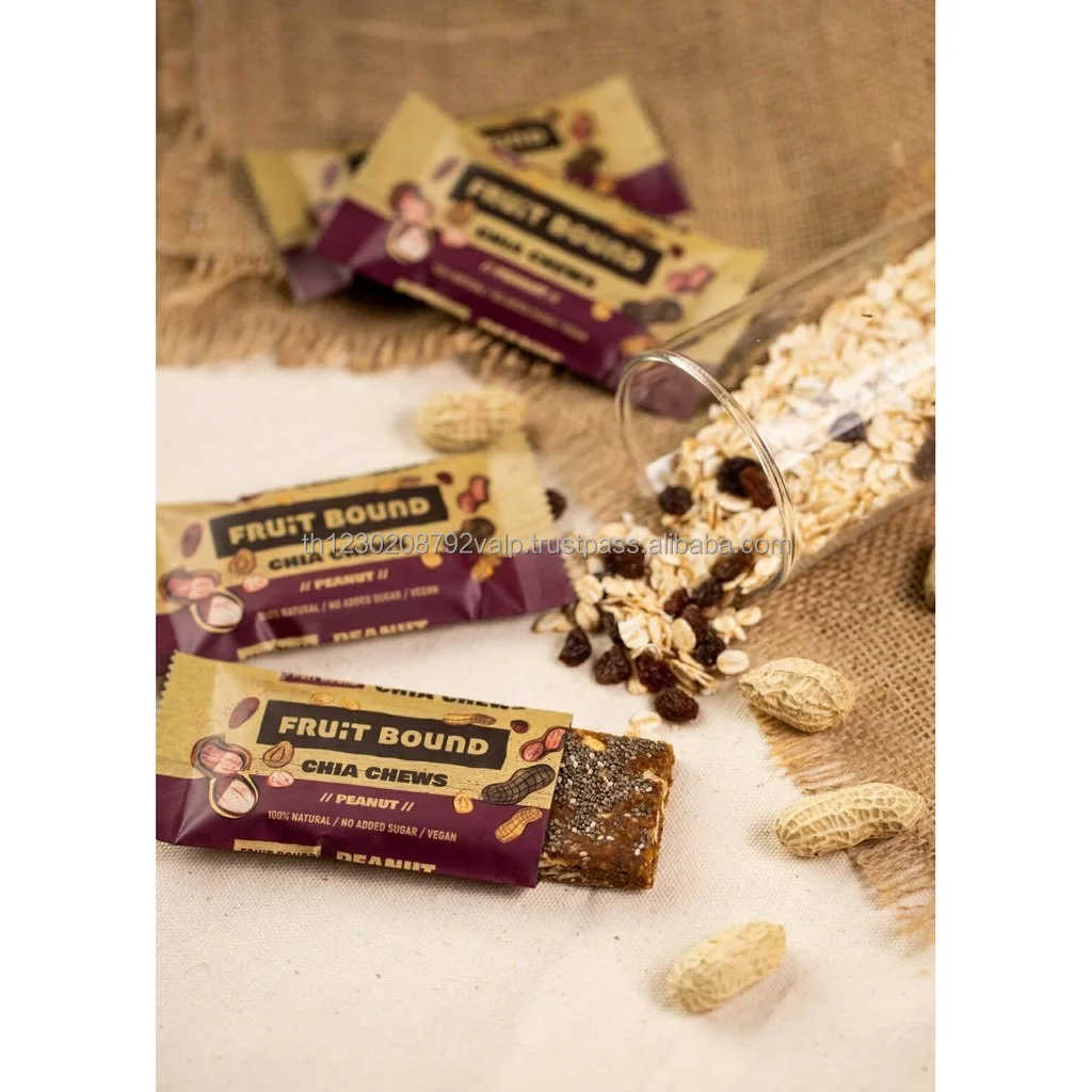 Fruit Bound Protein Bar Delicious Sugar Free Treats 40 grams  For Health Conscious People 6 Flavors New Style