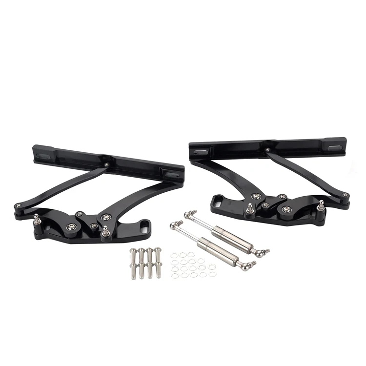 Aluminum Billet Hood Hinges and Hinge Kit for 1967-1969 Chevy Camaro