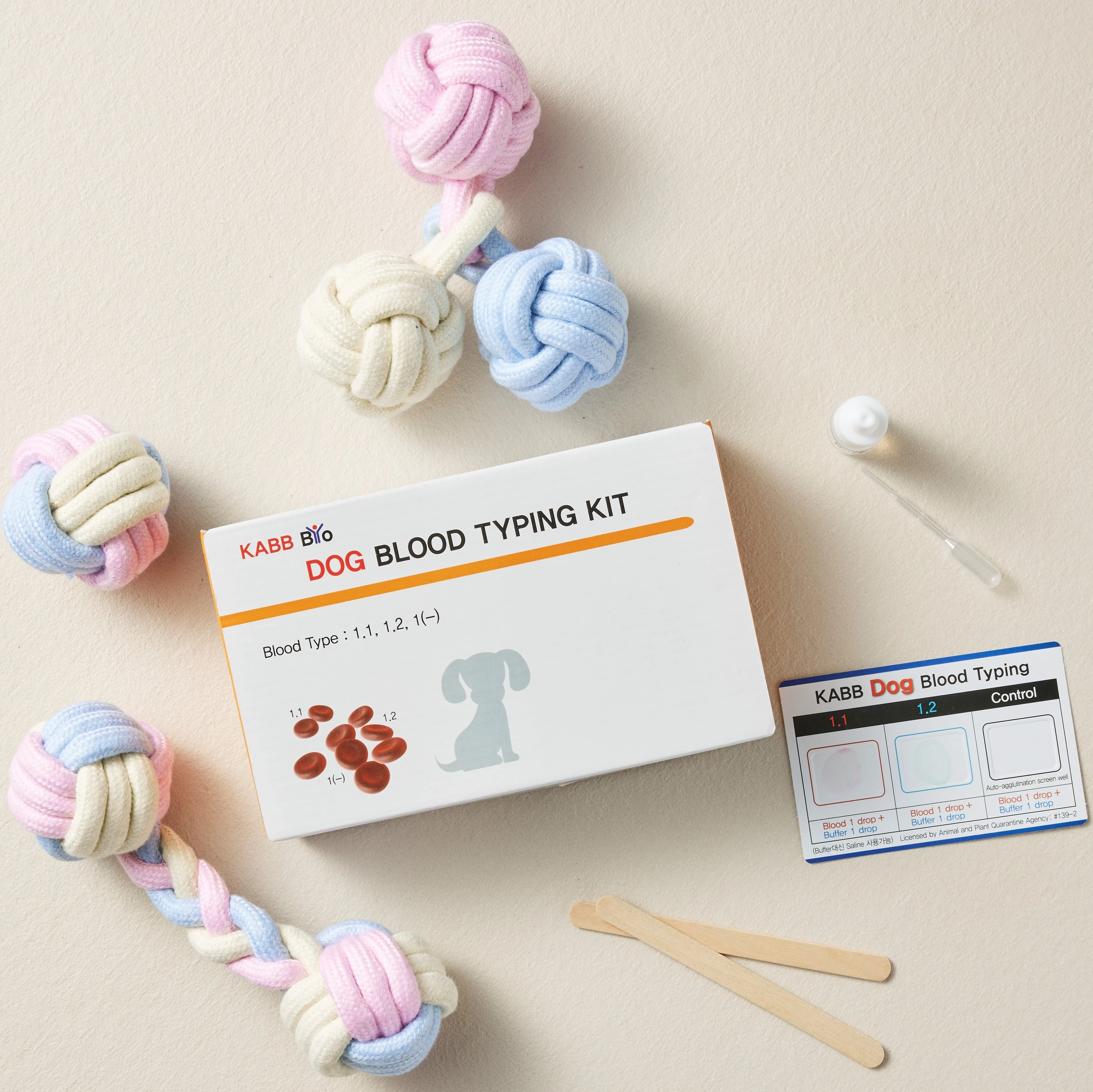 Appealing & Prime Puppy Blood Type Test Health Care Supplies 2022