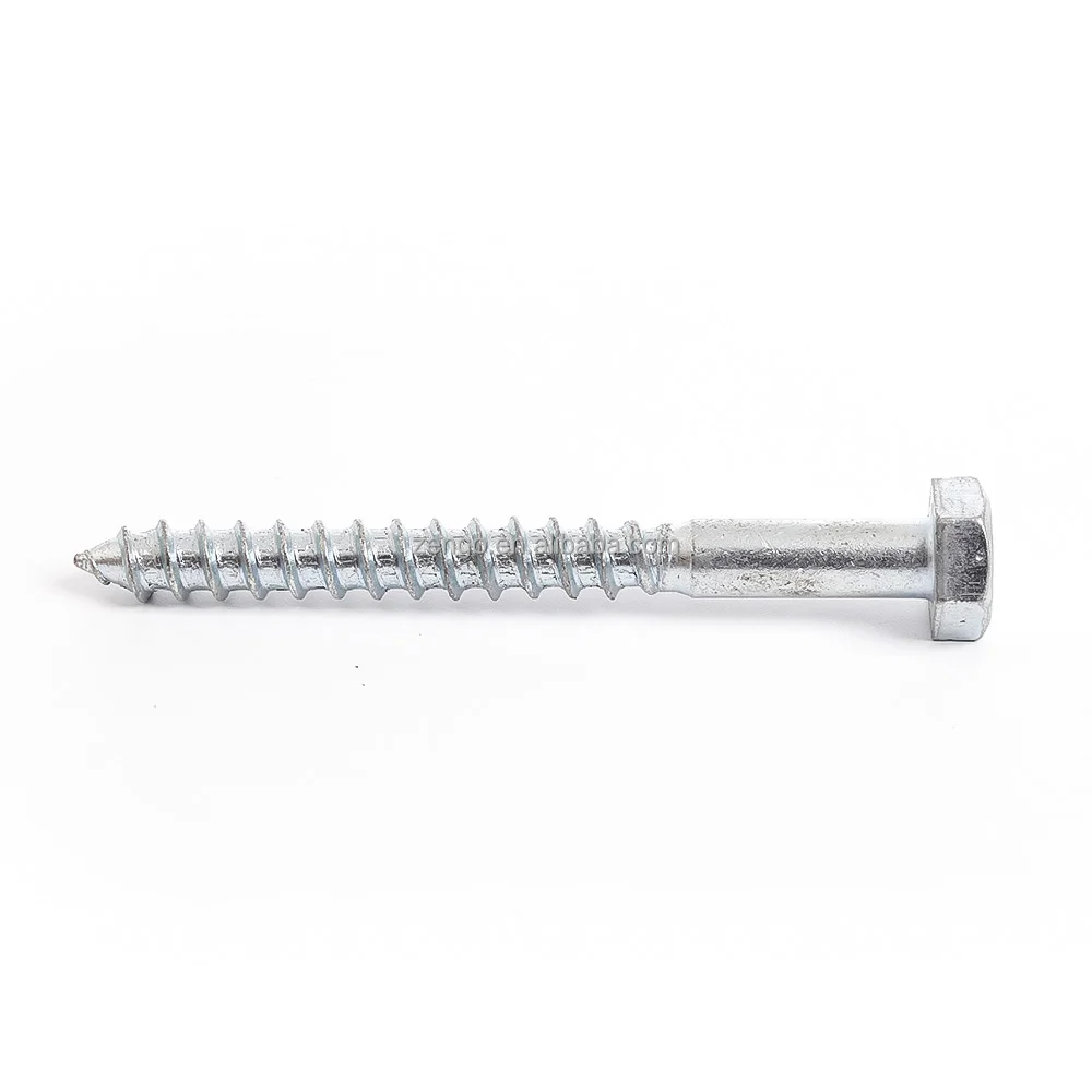 China Factory Wholesale High Quality Widely Used Stainless Steel Hex Head Wood Screw Universal Fasteners