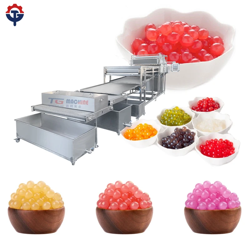 Comprehensive bubble tea equipment tailored for crafting popping boba, featuring a specialized boba popping maker machine