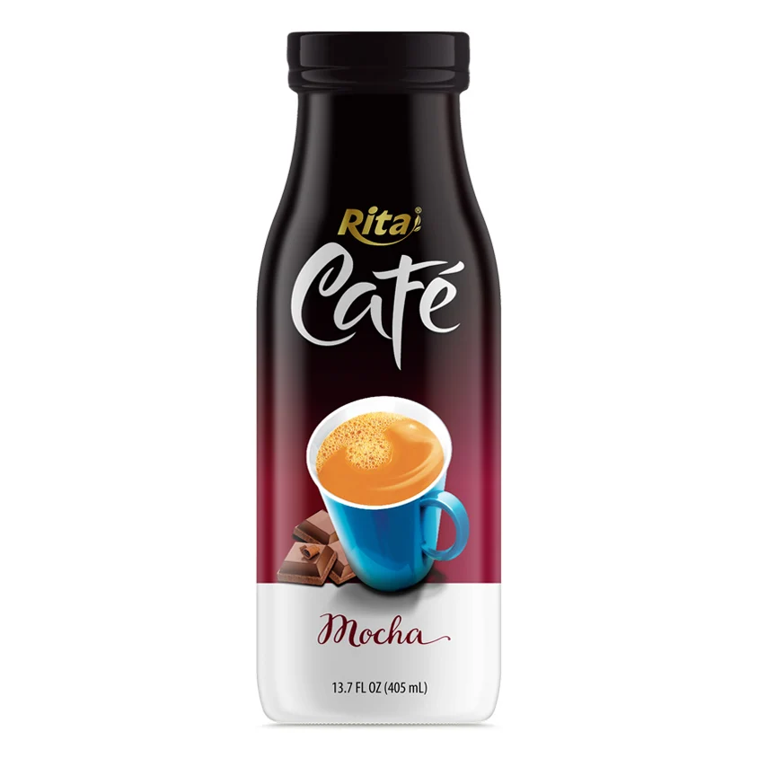 Rita French Vanilla Coffee Drink 405ml Glass Bottle Manufacturers OEM Fast Delivery and Quality Service