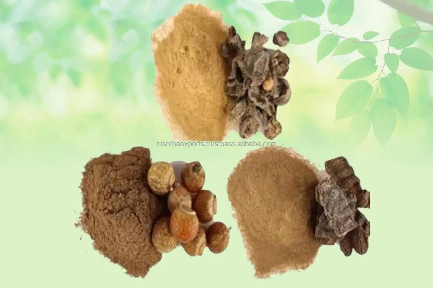Triphala Powder Amla Reetha Shikakai Dried Raw Herbs Wholesale Plant Extract Herbal Product