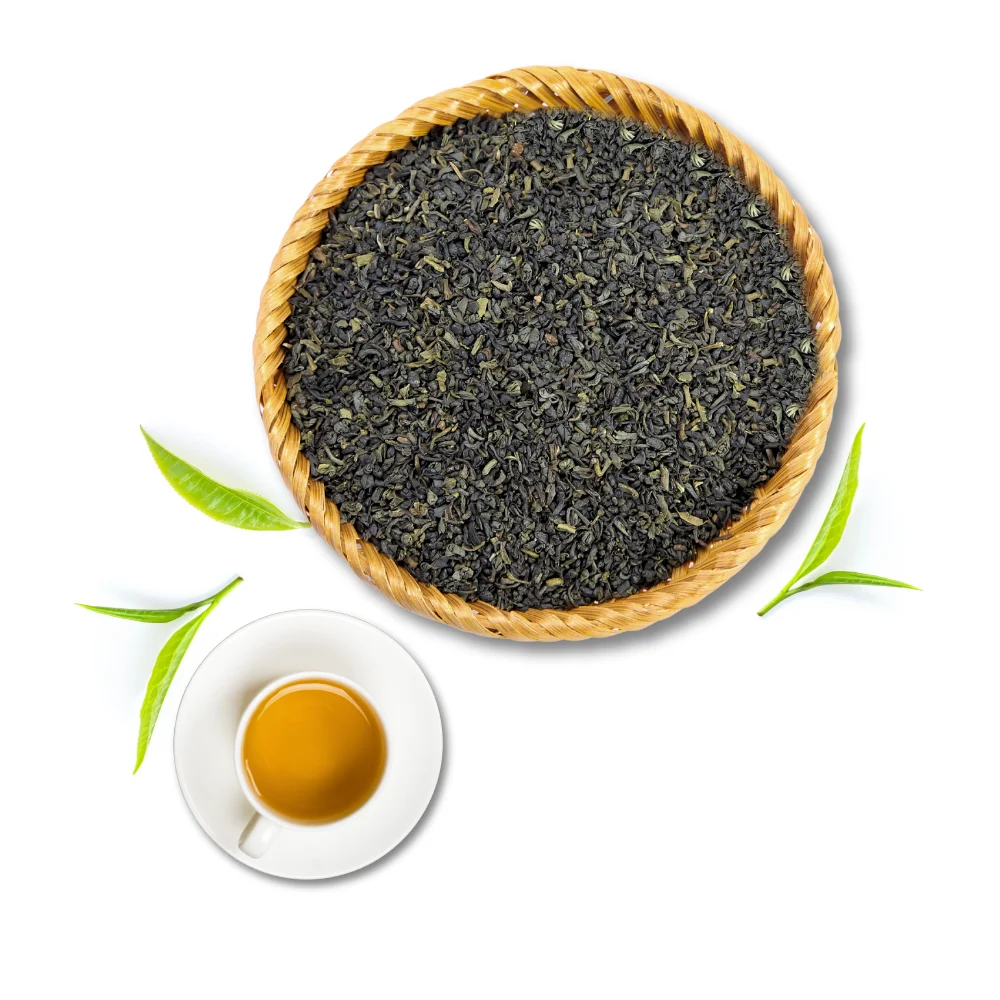 Wholesale Price Green Tea Delicate Taste Bulk Tea Wholesale Raw Material Loose Leaf Tea Packaging
