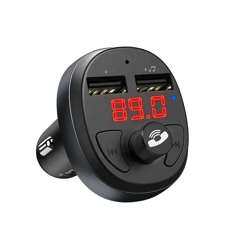 E41 In-car audio wireless FM transmitter dual USB Car Charger