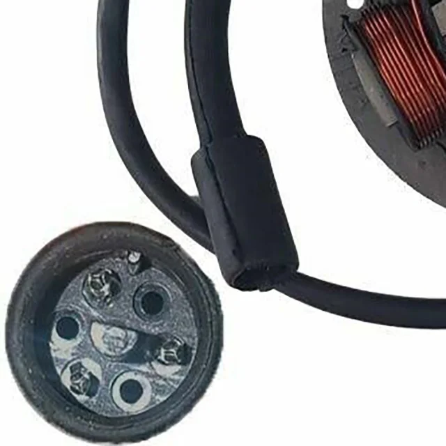 Stator magneto coil generator three pins Piaggio 497650 OEM for Ape 50cc Original Motorcycle Scooter three-wheeler Vespa