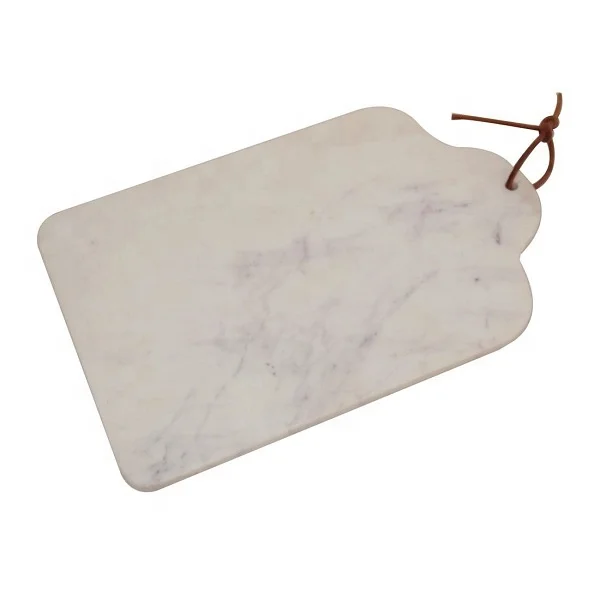 High Quality Marble And Acacia Wood Chopping Board Solid Item Wholesale Customized Rectangular Cutting Board Indian Handicraft