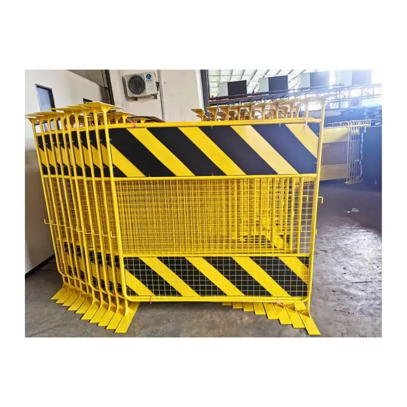 Easy Installation Portable Light Durable Powder Coated Temporary Dog Fence For Event Construction Site Barrier Safety