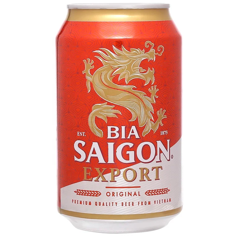 SAIGON EXPORT BEER CAN 330ML