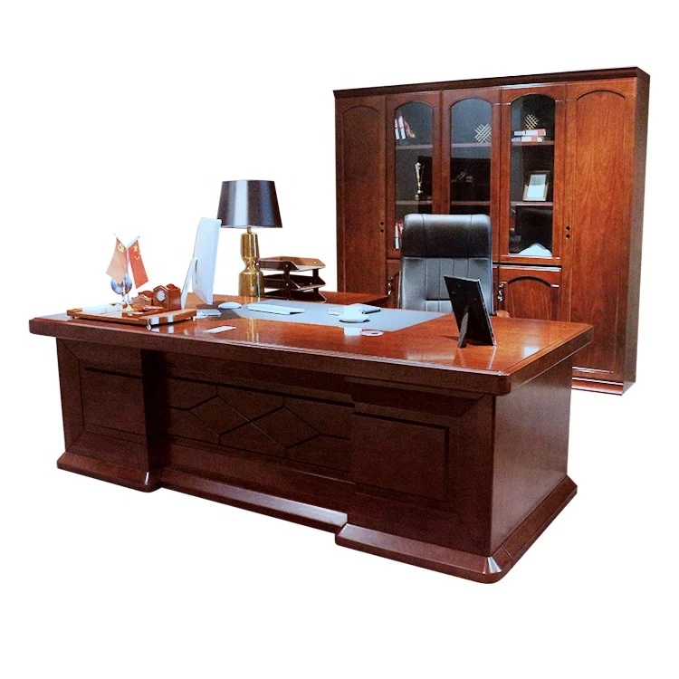 China Antique government office large escritorio de oficina executive office luxurious desk
