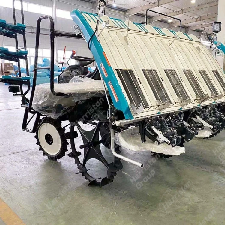 2ZG-6 high-efficiency 6-row high-speed rice transplanter for sale