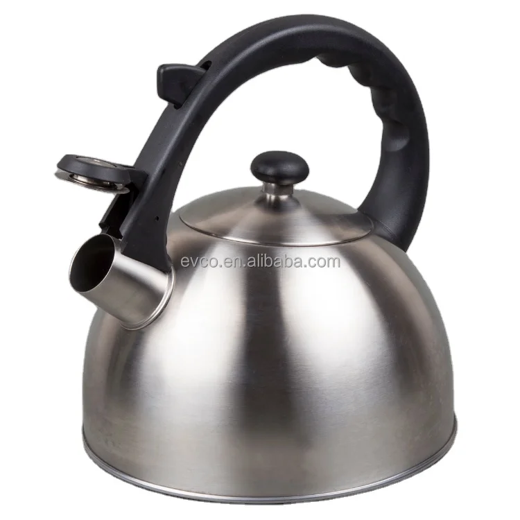 Satin Splendor 2.8 Qt. Stainless Steel Whistling Tea Kettle