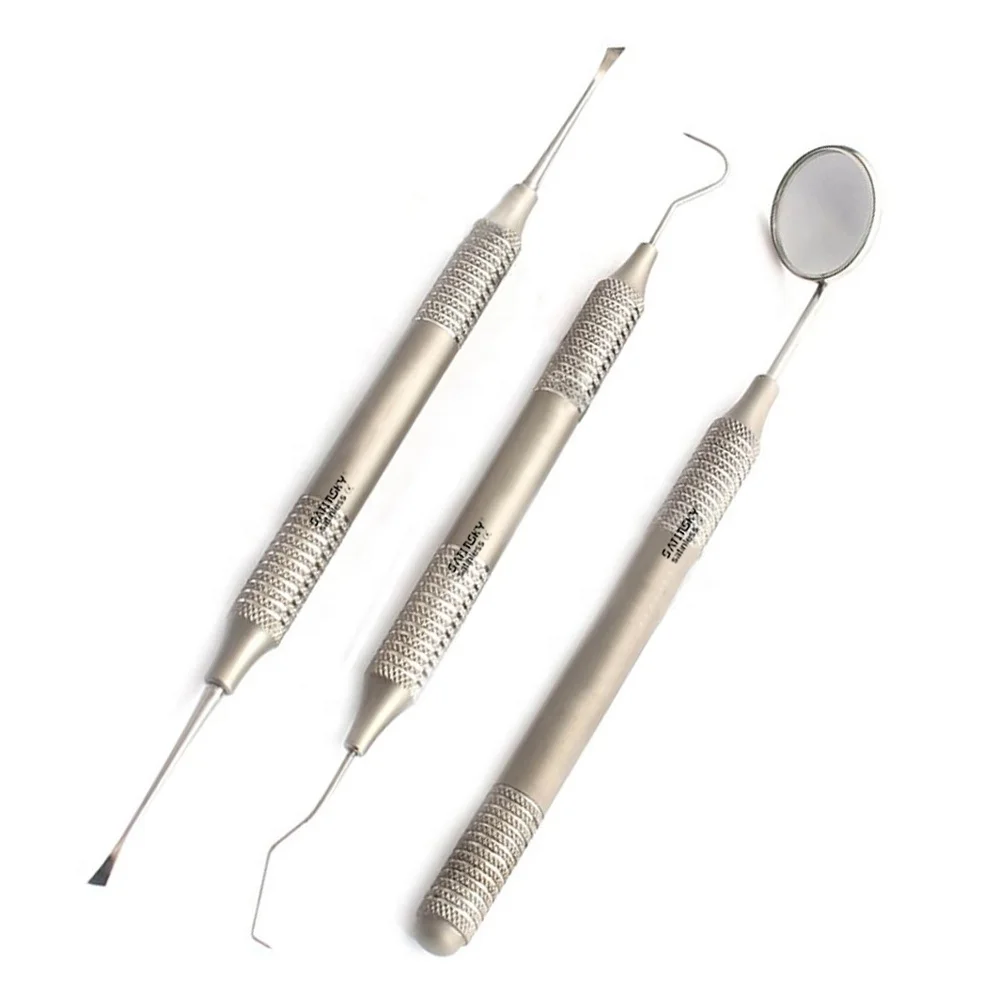 Factory Wholesale Double Ended Dental Tarter Scraper 100% Rust Free Stainless Steel Manual Tartar Remover