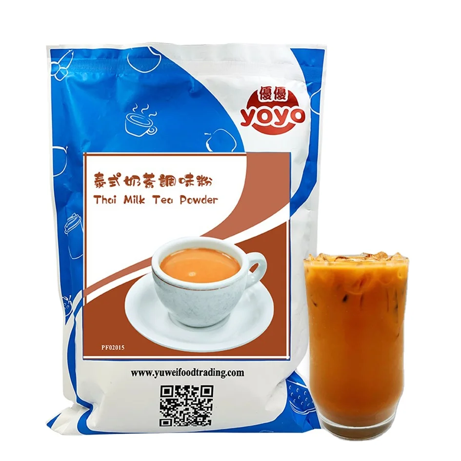 Молочный чай мгновенный порошок тайский молочный напиток