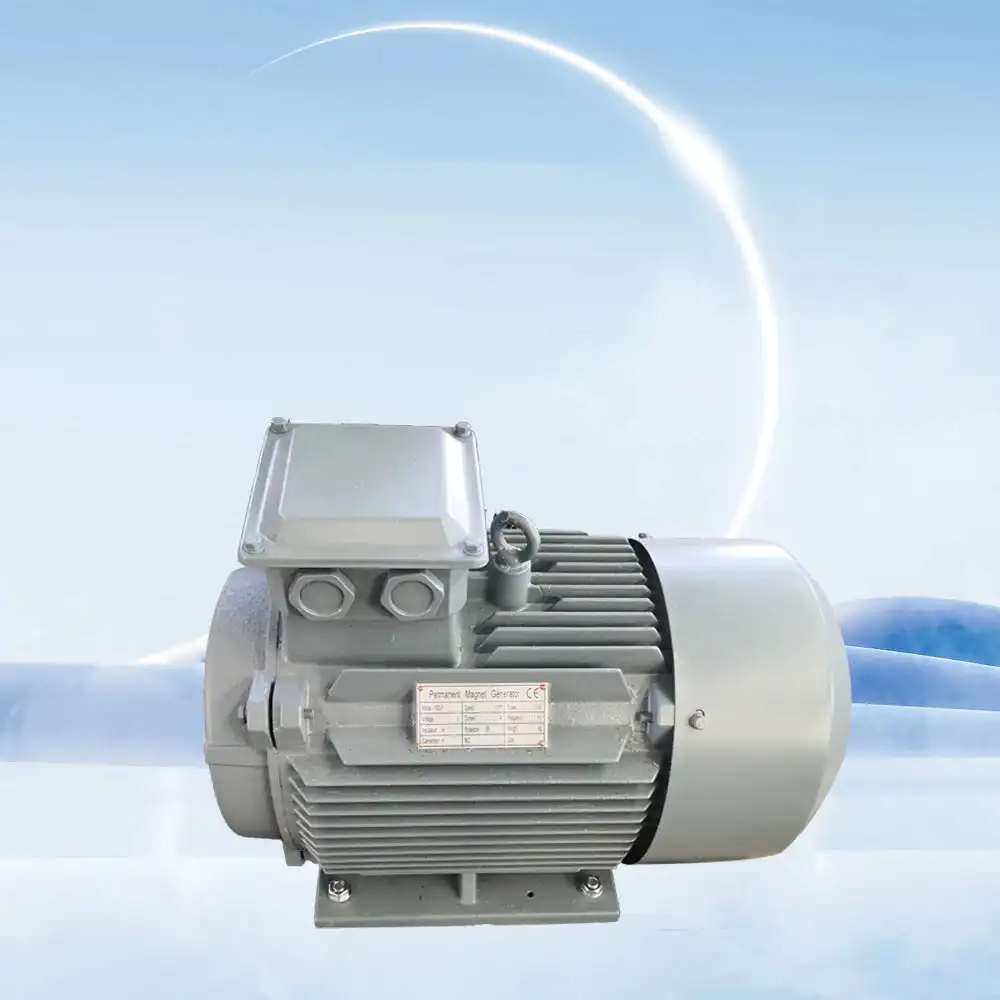 High Efficiency 5KW 8KW 10KW Permanent Magnet Generator Low RPM 100RPM for Wind and Water Use