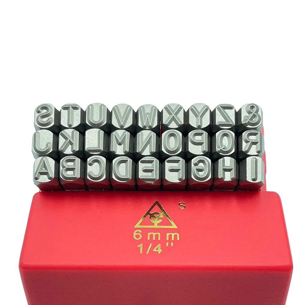 Набор штампов 6(S) мм с буквами алфавита