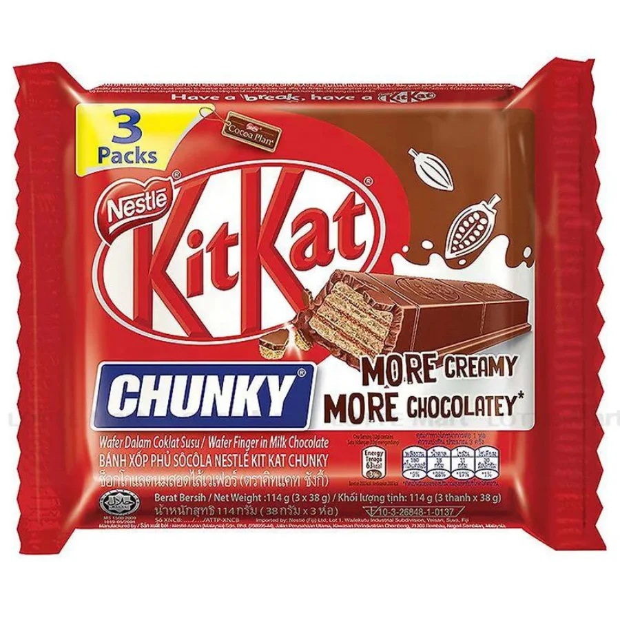 High Quality KitKat Chocolate Chunky 38g dark chocolate wholesale best price