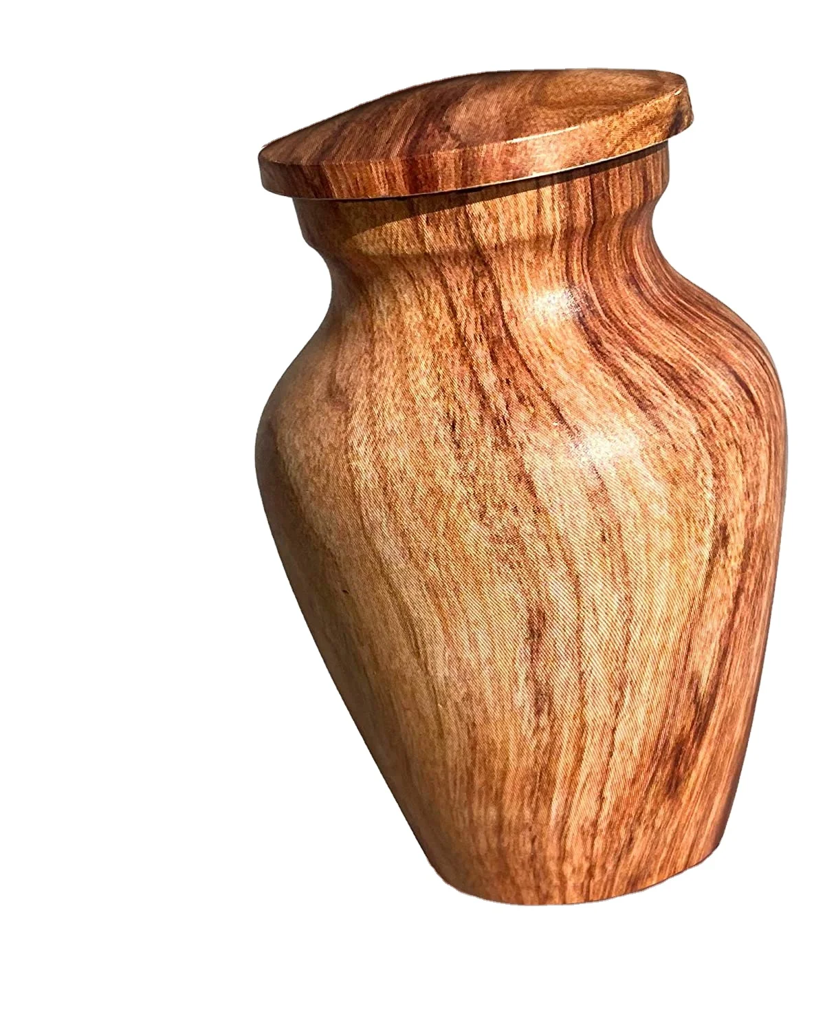 High quality wooden urns carving box for ashes or cremation of small pets