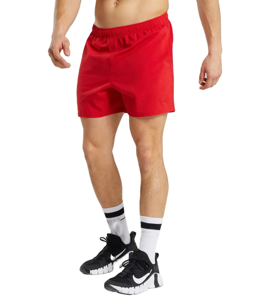 Pakistan factory wholesale two layers anti emptied training workout gym shorts high quality double layer sweat jogger shorts men