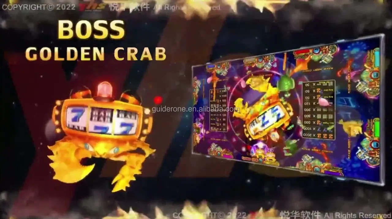 2024 US Hottest Players Fish Game 65' LCD 8 Players IGS Fish Game Table Jammer King of Crab
