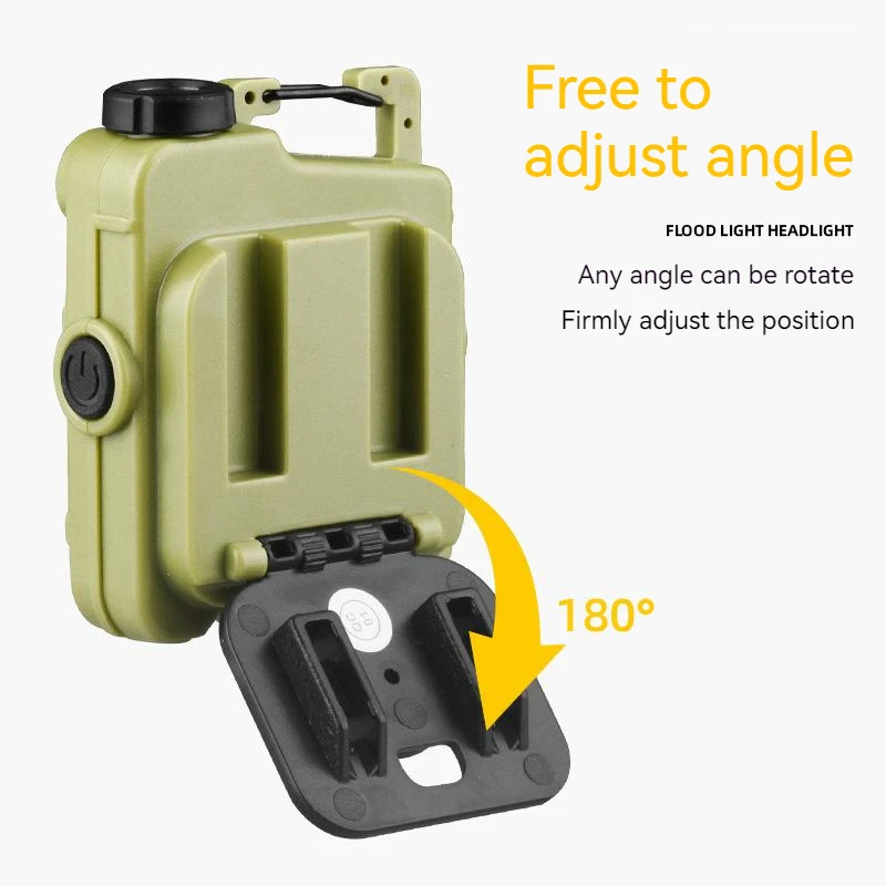 Outdoor Pocket emergency New 6 light modes rechargeable portable mini camping waterproof keychain flashlight with magnetic