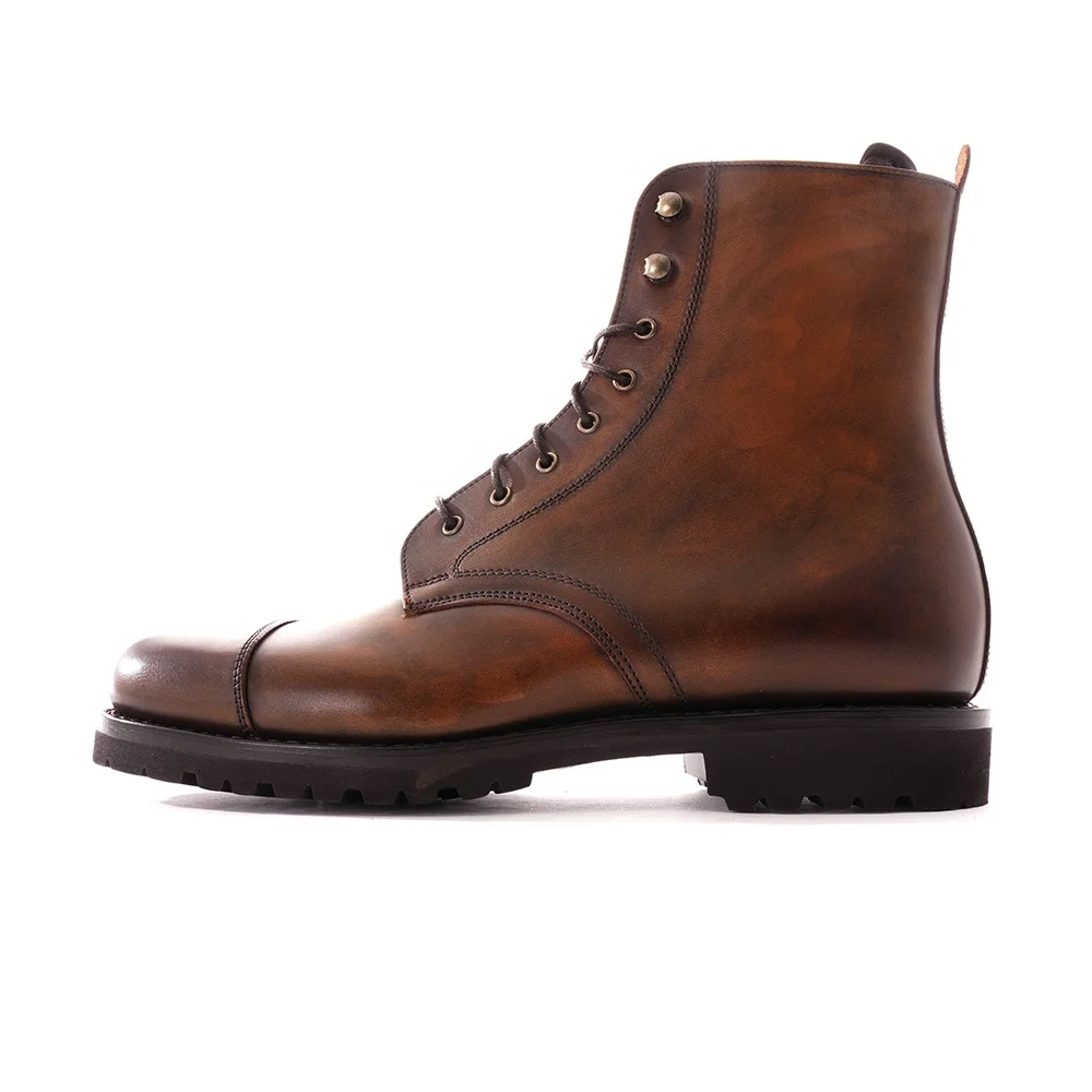  Специальная конструкция широко используемые безопасные рабочие ботинки Черные ботильоны из свиной кожи повседневные Дерби