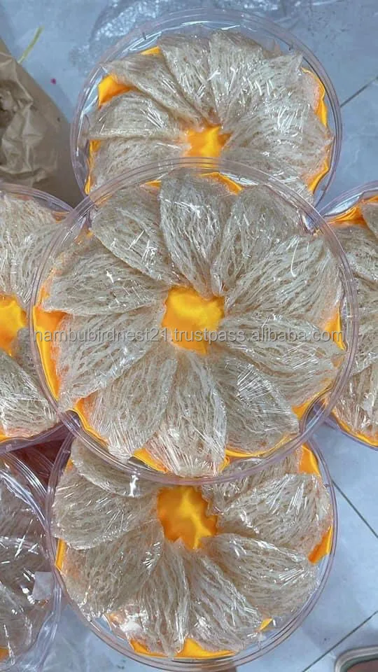 (Mr Nam Bu) - Swiftlet Nest From Viet Nam - Best Quality Edible Bird Nest Available - Edible Birds Nest Box Natural Premium