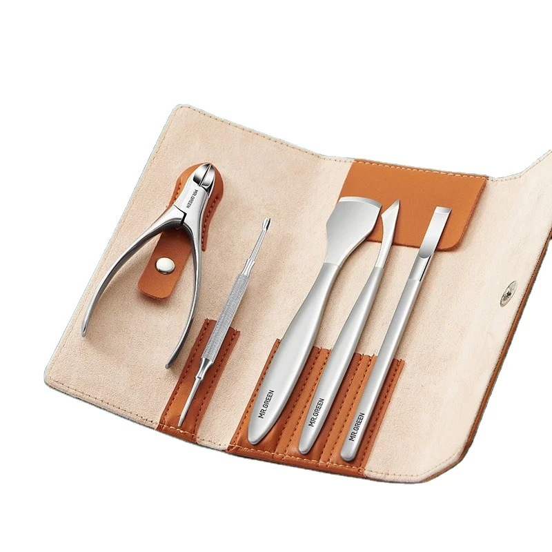 Pedicure Knife Set Professional Ingrown Toenail Foot Care Tools Stainless Steel Nail Nippers Clipper Remover Kit