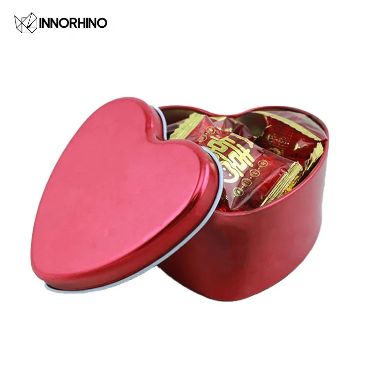 Круглая Жестяная Банка для печенья металлические коробки конфет INNORHINO