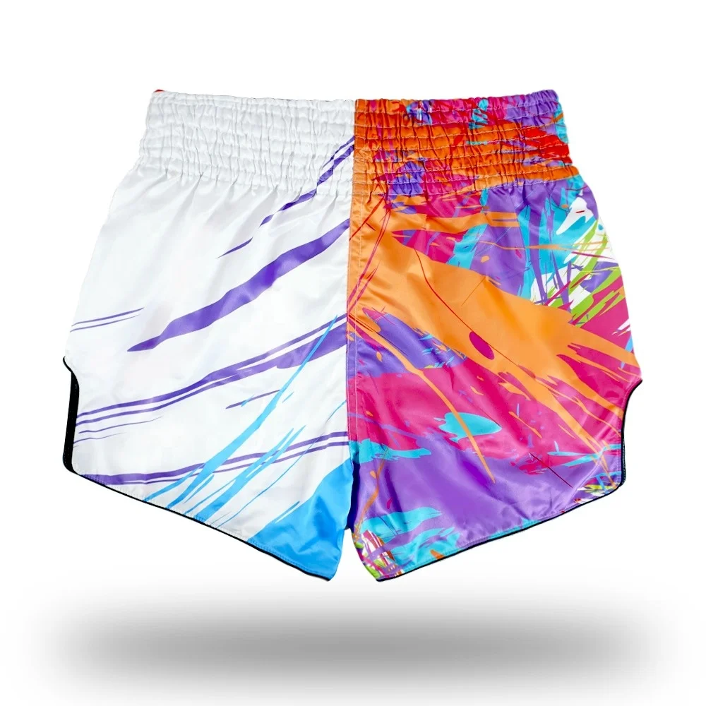 Latest Design Wholesale Sublimation Printed Fairtex Muay Thai Shorts 100% Polyester Fabric For Adults MMA Fairtex Fight Shorts