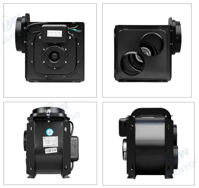 NANYOO  The most economical silent split pipe fan metal housing 40W 42dB