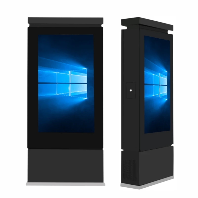 32 Inch Outdoor LCD Display Bus Station Information TV Digital Signage Custom